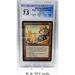 Whirling Catapult - Alliances - MTG - Graded - CGC 7.5 - Vintage